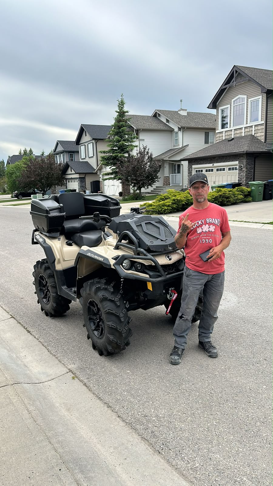 Dave M. with their Can-Am Outlander X mr